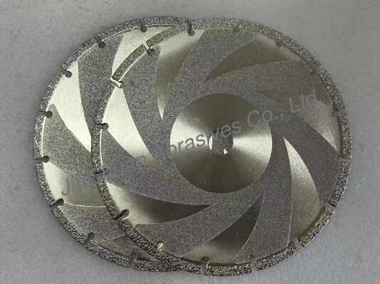 電着ダイヤモンド砥石、直径230mm、粒度D35/40