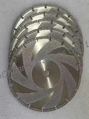 電着ダイヤモンド砥石、直径230mm、粒度D35/40