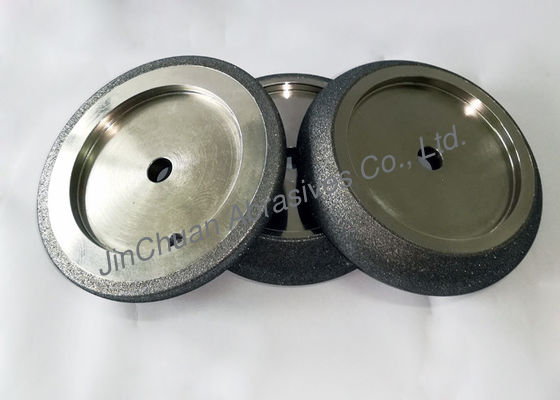 車輪/木製バンドを削っている電気版CBNは粉砕車輪を見ました