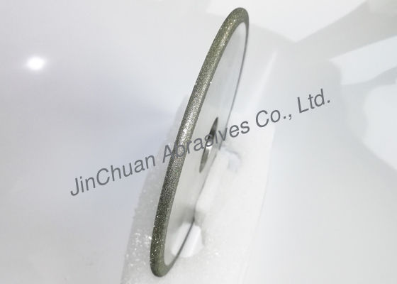 バランスをとる機械ドラムに細長い穴をつけるブレーキ パッドのための円形の電気版のダイヤモンドの粉砕車輪