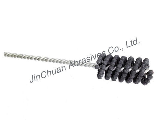 磨く76 mm黒い色の研摩剤の適用範囲が広い砥石で研ぐブラシfoは刻み目を取り除き、