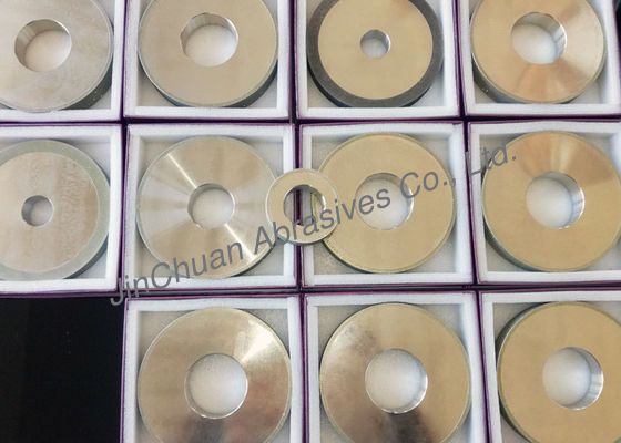 緑のダイヤモンドの切断の車輪、取り替えられたダイヤモンドによって塗られる粉砕車輪