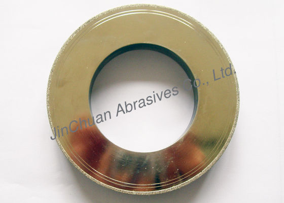 緑のダイヤモンドの切断の車輪、取り替えられたダイヤモンドによって塗られる粉砕車輪