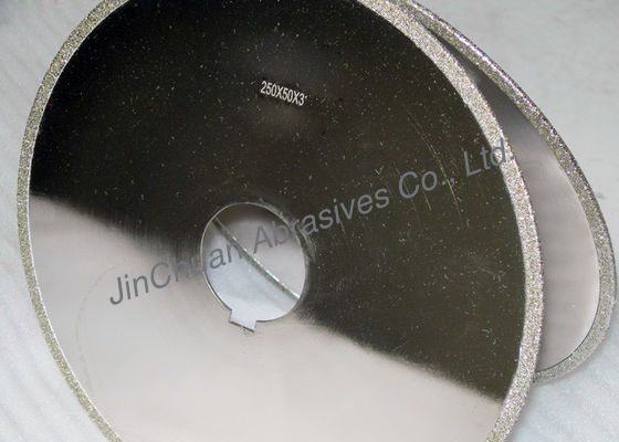 高力研摩剤はディスクを削るダイヤモンドの刃/10インチのダイヤモンドを電気めっきしました