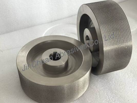 電着CBNホイール 200x75x31.75mm B140-170 12TPI のこぎり刃歯切り用CBNホイール