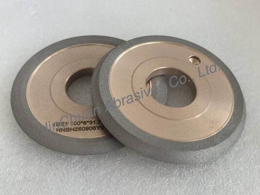 1EE1 ハイブリッドホイール CNC ツールを磨く機械のための横角の直径ホイール