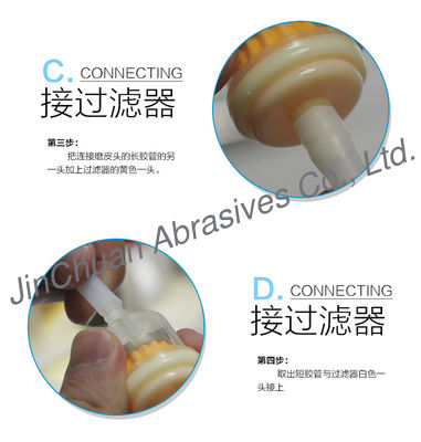 ステンレス鋼のダイヤモンドのミニチュア マッサージの皮の美のための小さいダイヤモンド ファイル