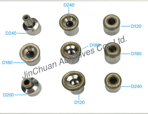 表面ダイヤモンドの磨く皮のための研摩のミニチュア マッサージD120の網