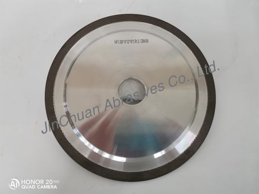 CBNの樹脂の木製バンドのための付着力の粉砕車輪は粉砕機を削ることを見ました