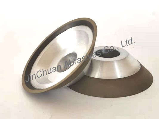 頑丈な削られた木製D64屑のダイヤモンドの紙やすりで磨く車輪の樹脂の接着