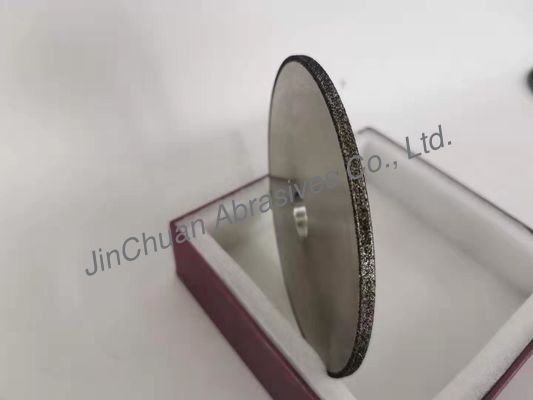 6mmの厚さの二重層CBNのダイヤモンド車輪の丸型125MM * 6MM * 20MM