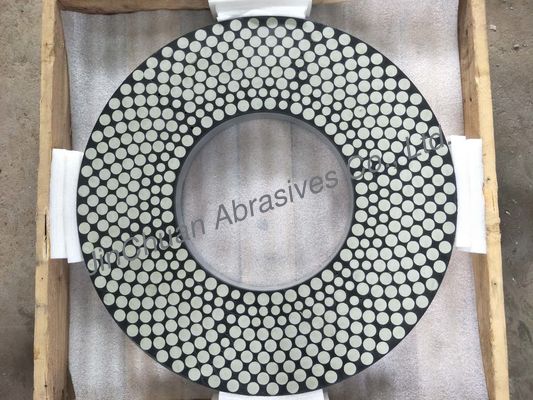 円形CBNのダイヤモンド車輪の陶磁器のダイヤモンドの粉砕ディスクISOの証明