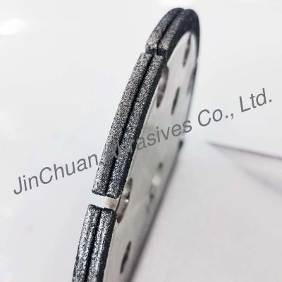 形Cbnのダイヤモンドの粉砕車輪の鋼鉄物質的な丸型の高性能