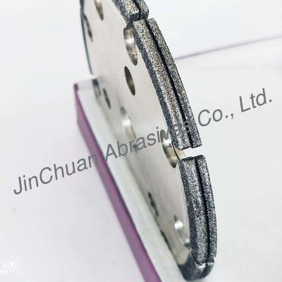 形Cbnのダイヤモンドの粉砕車輪の鋼鉄物質的な丸型の高性能