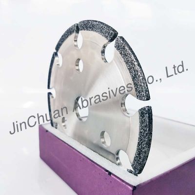 高い働き効率CBNのダイヤモンド車輪電気めっきされたとらわれのISOの証明