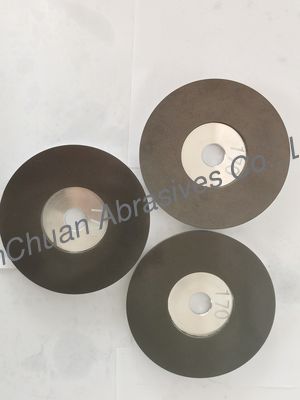 直径126.9mm急速な端のための平らな定形Cbnの粉砕車輪