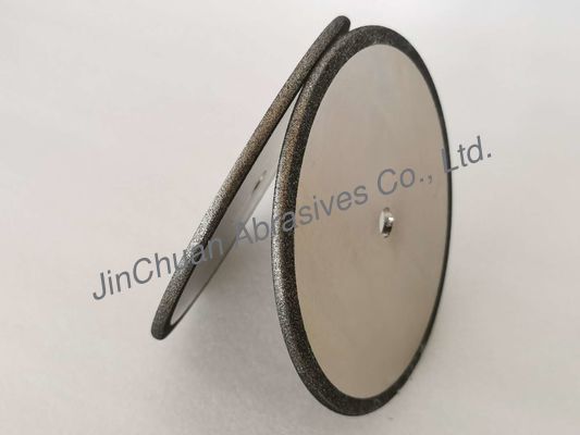 炭化タングステンのための平らな定形1F1ダイヤモンドの締切りの車輪