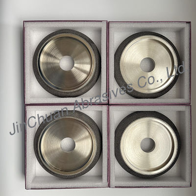 B151屑は木製バンドのための車輪が削ることをひくことを見たcbnを電気めっきした