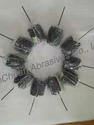 長さ300MMの屈曲の砥石のブラシ105*120*300 180#