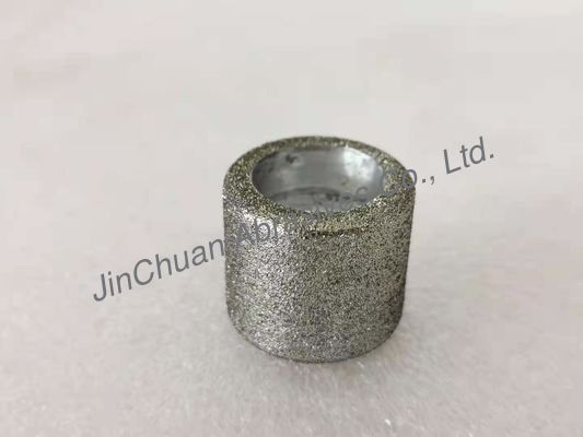 D50/60はダイヤモンドの粉砕車輪28*25*12*R2のタイヤの使用を電気めっきした