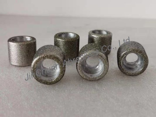 D50/60はダイヤモンドの粉砕車輪28*25*12*R2のタイヤの使用を電気めっきした