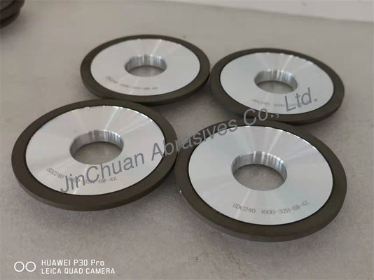 樹脂Bond Diamond Abrasive Grinding Wheel 3A1 100*11*32*6*4 D240# 100%