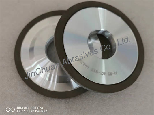 樹脂Bond Diamond Abrasive Grinding Wheel 3A1 100*11*32*6*4 D240# 100%